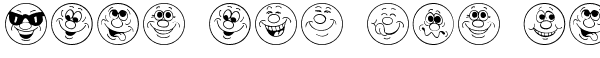 Ihre Vorschau von der Schriftart Face it!