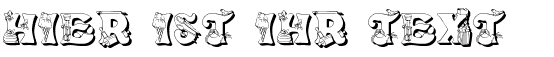 Ihre Vorschau von der Schriftart Kitchen Kapers 2