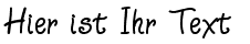 Ihre Vorschau von der Schriftart Ziggy Zoe