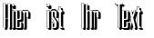 Ihre Vorschau von der Schriftart Neretta Shadow