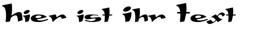 Ihre Vorschau von der Schriftart Gaivota