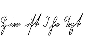 Ihre Vorschau von der Schriftart Kurrent Kupferstich Thin