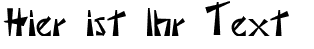 Ihre Vorschau von der Schriftart Japonesa