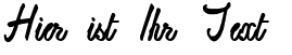 Ihre Vorschau von der Schriftart ReproxScript