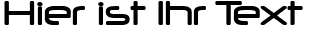 Ihre Vorschau von der Schriftart Neuropol