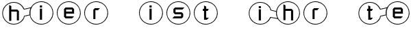 Ihre Vorschau von der Schriftart Molecular