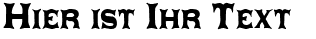 Ihre Vorschau von der Schriftart Daisy Regular