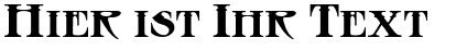Ihre Vorschau von der Schriftart Stowaway