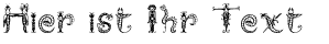 Ihre Vorschau von der Schriftart Tarantella MF