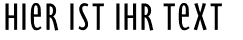 Ihre Vorschau von der Schriftart BradburySans Light