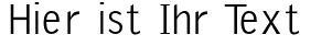 Ihre Vorschau von der Schriftart Emka Sans Condensed