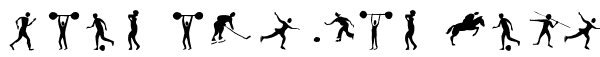 Ihre Vorschau von der Schriftart Sportive