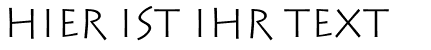 Ihre Vorschau von der Schriftart Stein Antik