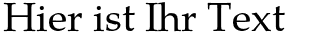 Ihre Vorschau von der Schriftart TeX Gyre Pagella