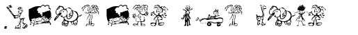 Ihre Vorschau von der Schriftart Kid Drawings