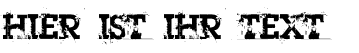 Ihre Vorschau von der Schriftart Heroin 07