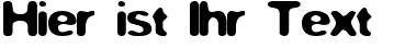 Ihre Vorschau von der Schriftart FStop