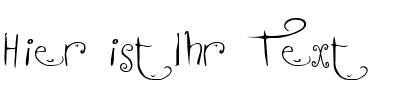 Ihre Vorschau von der Schriftart KissMeKissMeKissMe