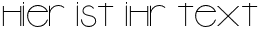 Ihre Vorschau von der Schriftart New Garden