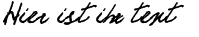 Ihre Vorschau von der Schriftart Electric Hands