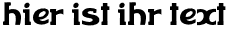Ihre Vorschau von der Schriftart Flowerflow