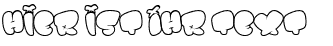Ihre Vorschau von der Schriftart Bomb