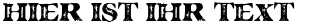 Ihre Vorschau von der Schriftart Major Guilty