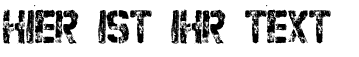 Ihre Vorschau von der Schriftart Refurbished
