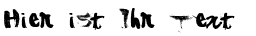 Ihre Vorschau von der Schriftart Shanked