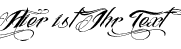 Ihre Vorschau von der Schriftart Ink In The Meat