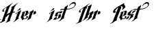 Ihre Vorschau von der Schriftart Argel