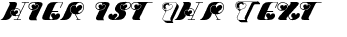 Ihre Vorschau von der Schriftart Dove Love