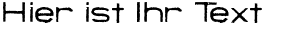 Ihre Vorschau von der Schriftart Save The Mini