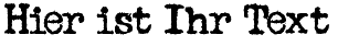 Ihre Vorschau von der Schriftart Royal