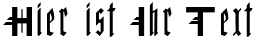 Ihre Vorschau von der Schriftart Miguel Sangotisch
