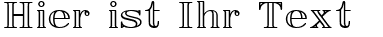 Ihre Vorschau von der Schriftart Easy Open Face