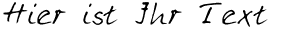 Ihre Vorschau von der Schriftart Renner