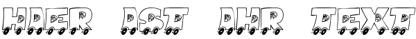 Ihre Vorschau von der Schriftart Alpha Car