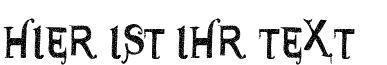 Ihre Vorschau von der Schriftart VTKS General Use