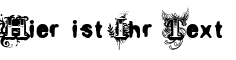 Ihre Vorschau von der Schriftart Vtks Revolt
