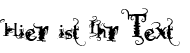 Ihre Vorschau von der Schriftart Vtks Focus