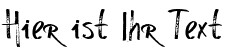 Ihre Vorschau von der Schriftart Vtks Rascunho Errado