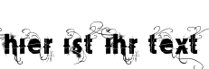 Ihre Vorschau von der Schriftart Vtks Mercearia