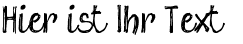 Ihre Vorschau von der Schriftart Sketch me
