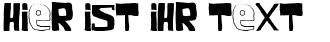 Ihre Vorschau von der Schriftart VTKS Comic