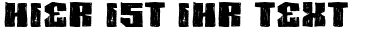 Ihre Vorschau von der Schriftart VTKS Highlight