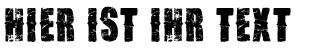 Ihre Vorschau von der Schriftart VTKS Desgaste