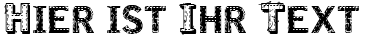 Ihre Vorschau von der Schriftart VTKS Embroidery
