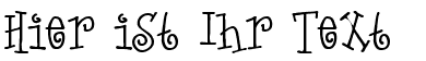 Ihre Vorschau von der Schriftart LoveLetters