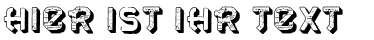 Ihre Vorschau von der Schriftart VTKS Urban Time 3D